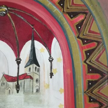 Initiative Steinheimer Künstler*innen aktiv! „Wege“ save the date: Gemeinschaftsausstellung in der ev.Christuskirche Steinheim, ab November.