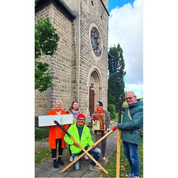 Initiative Steinheimer Künstler*innen aktiv! „WEGE“ save the date: Gemeinschaftsausstellung in der ev.Christuskirche Steinheim, ab November.