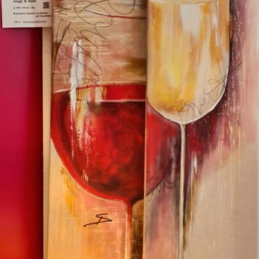 Galerie Farbpunkt zeigt Druckkunst, Malerei und Objekte aus Massivholz. Viele Geschenkideen!